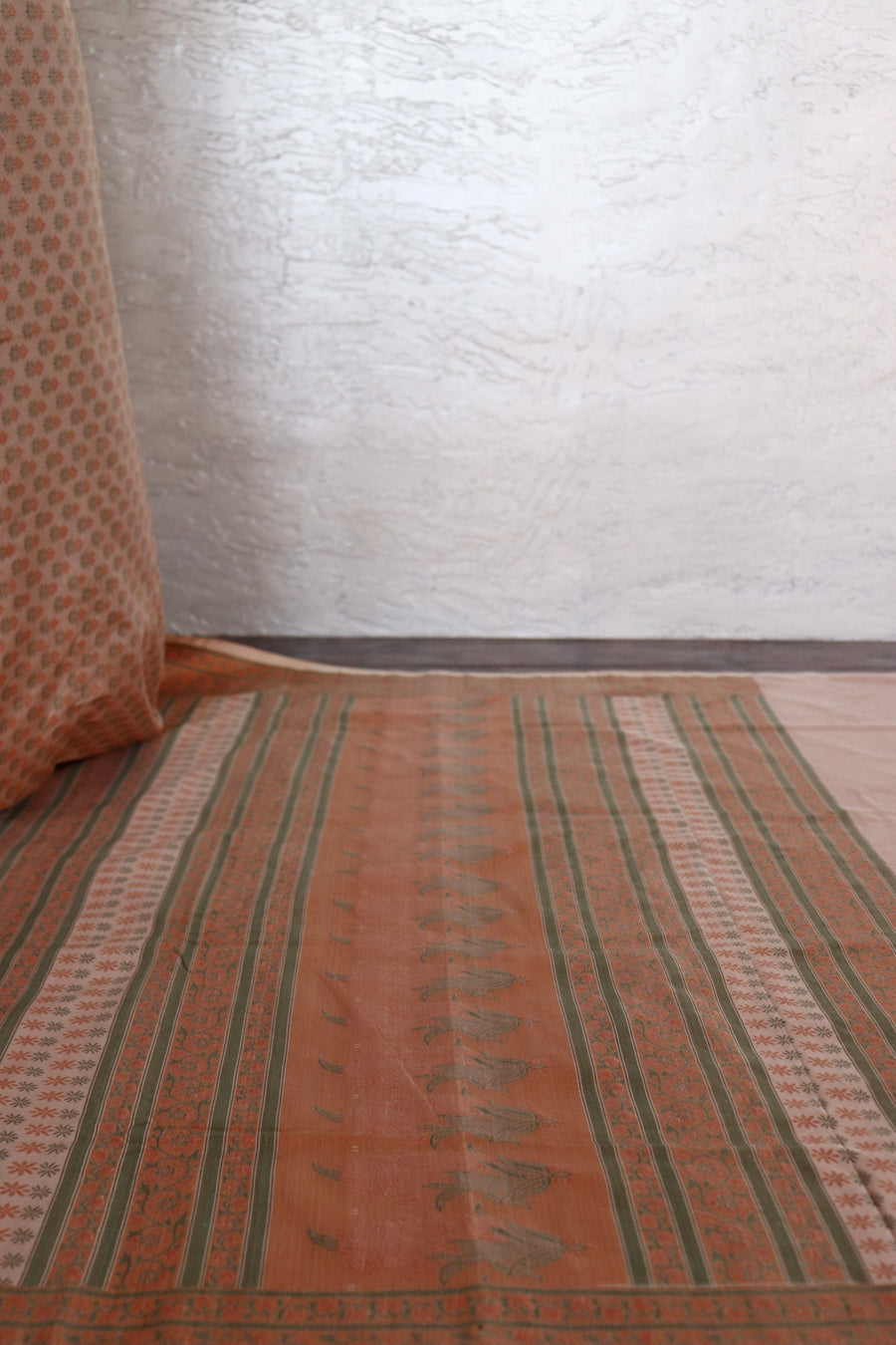 Sand Beige Kadhua Banarsi Silk Saree - photo 3