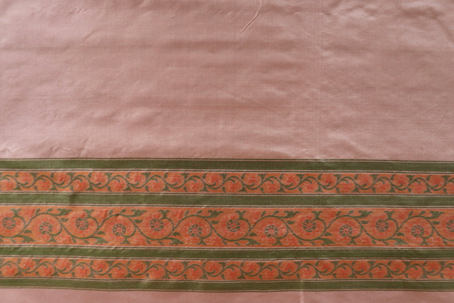 Sand Beige Kadhua Banarsi Silk Saree - photo 6