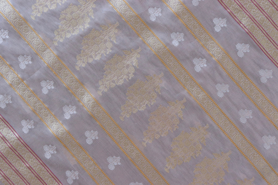 Blouse piece for Sandalwood Kadhua Banarasi saree