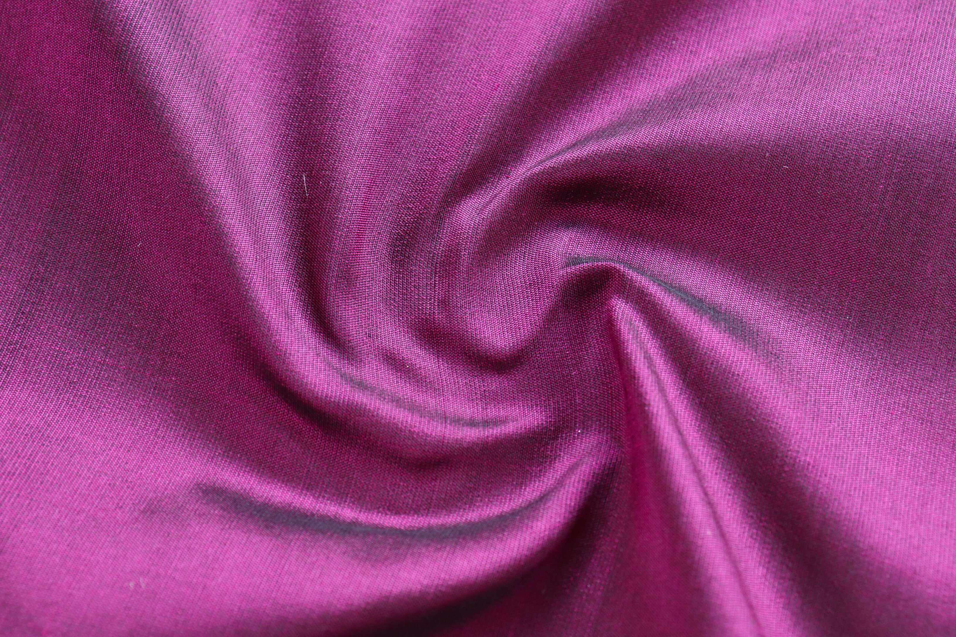 Aubergine Kadhua Pure Silk Handloom Banarasi Saree