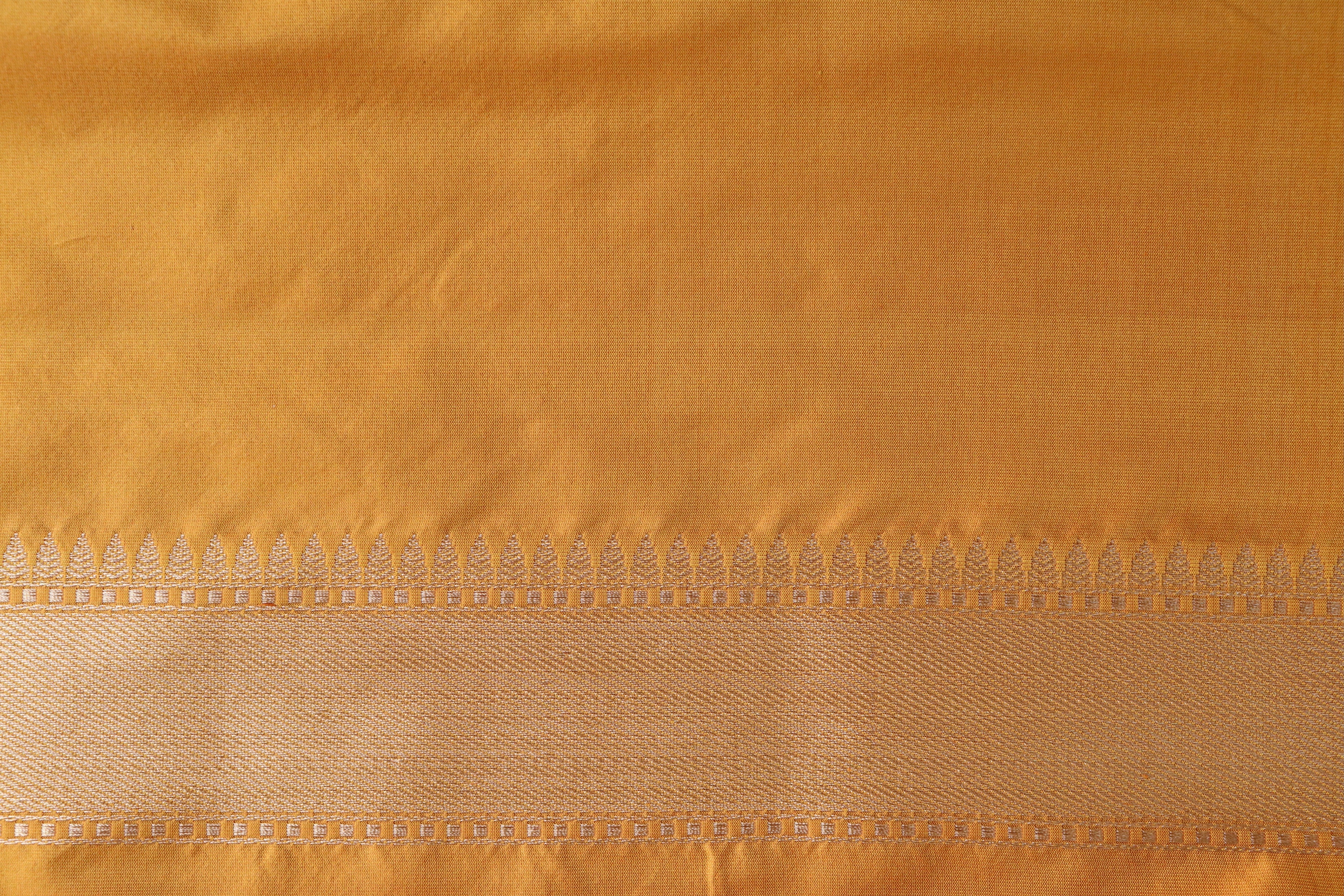 Yellow Meenadar Kadhua  Pure Silk Handloom Banarasi Saree