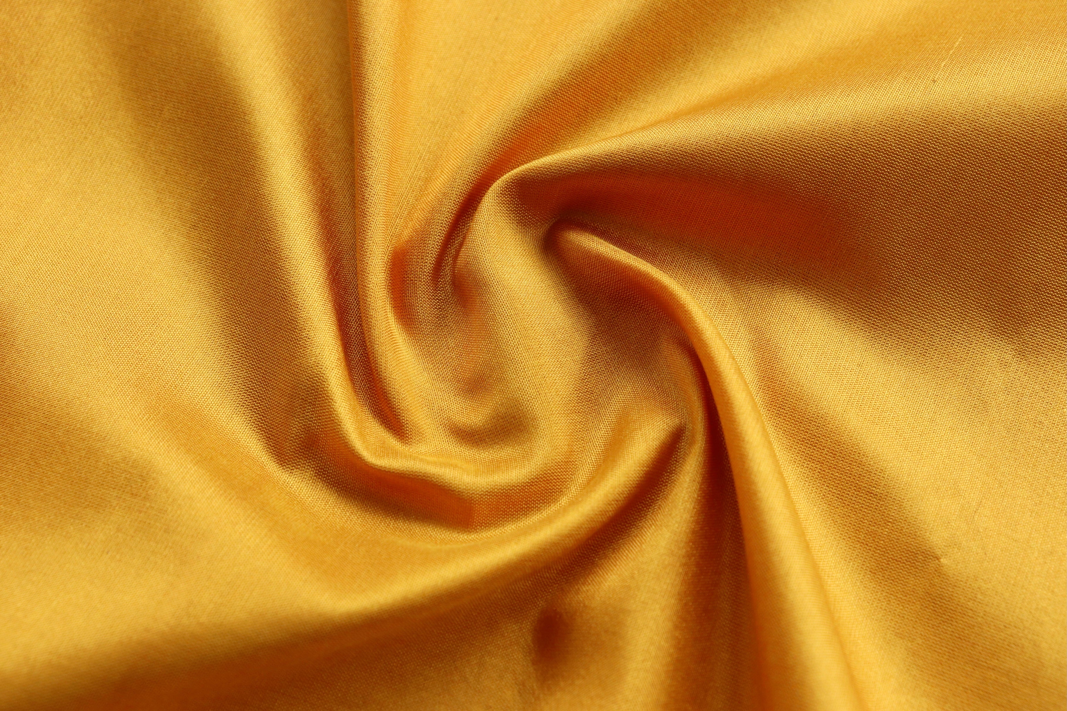 Yellow Floral Border Pure Silk Handloom Banarasi Saree