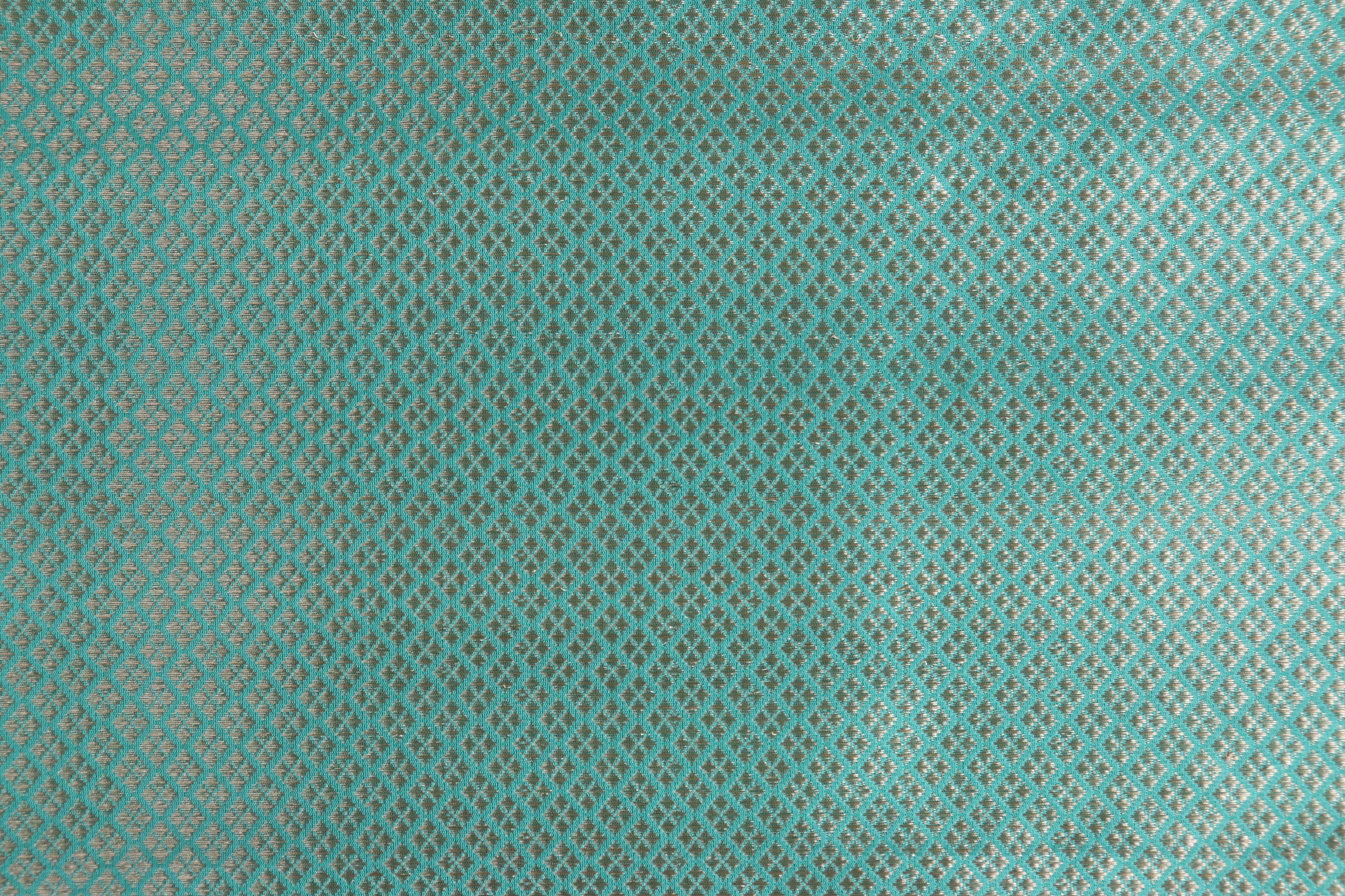 Aqua Green Sona Rupa Pure Silk Handloom Banarasi Saree