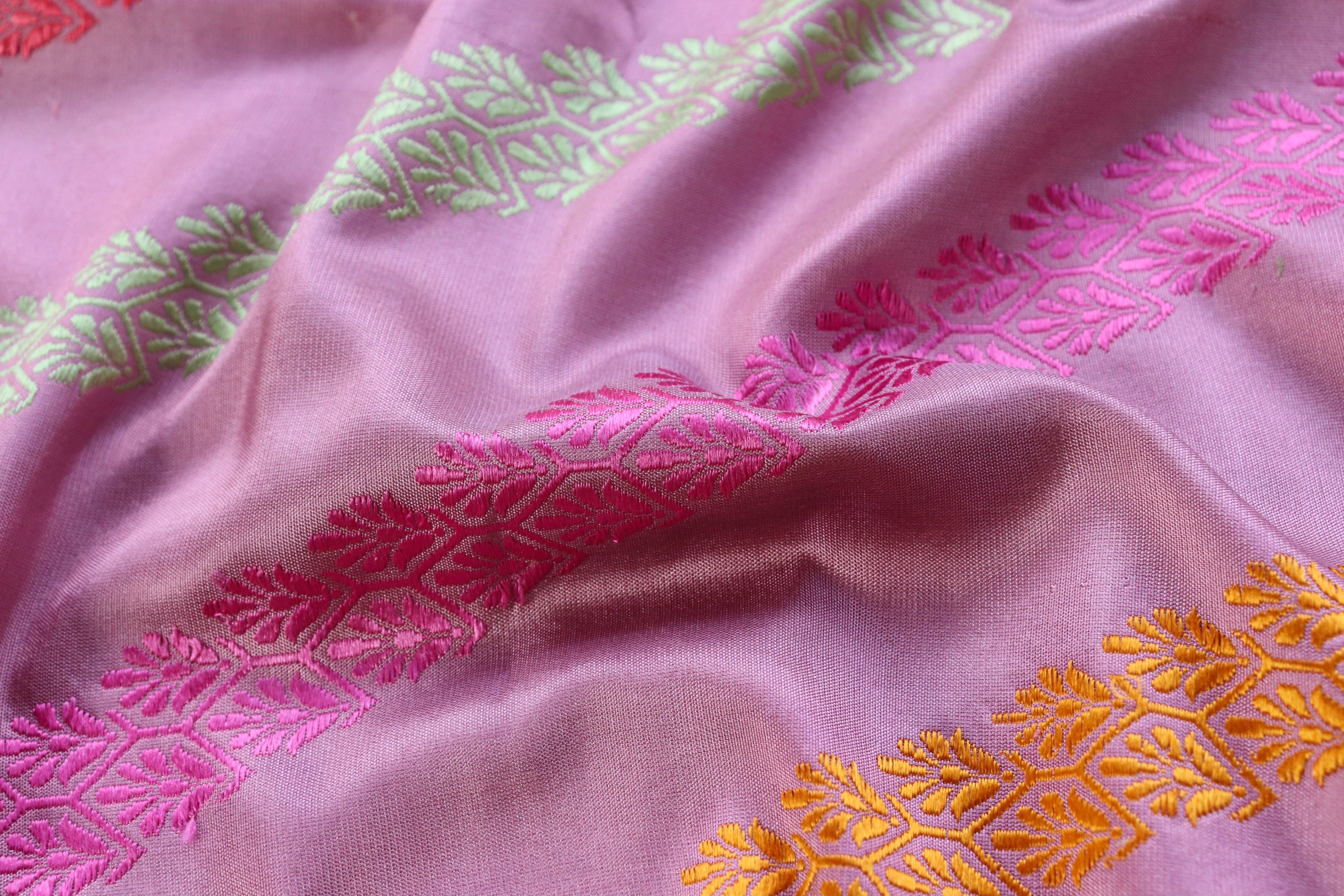 Pink Adda Pure Silk Handloom Banarasi Dupatta