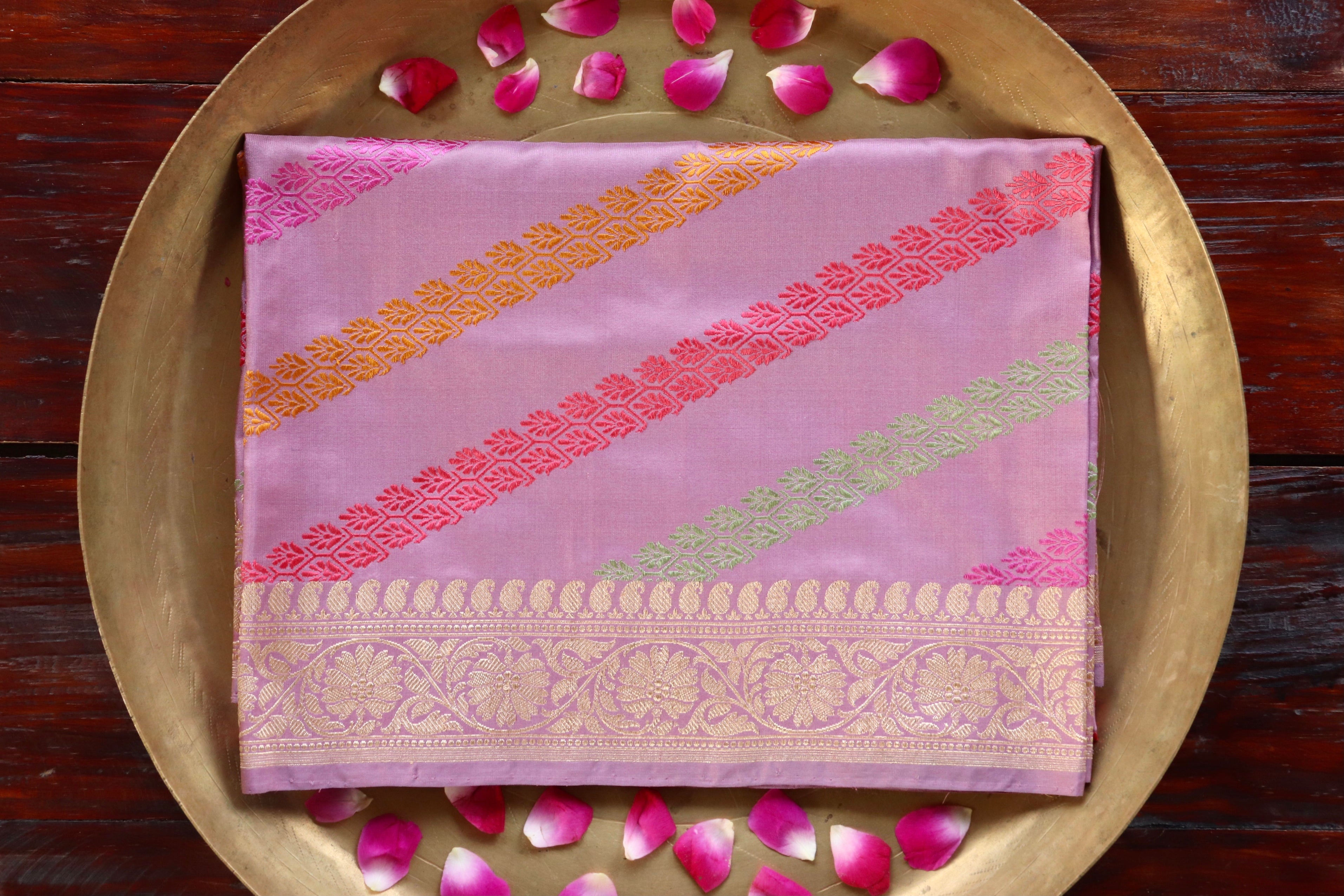 Pink Adda Pure Silk Handloom Banarasi Dupatta