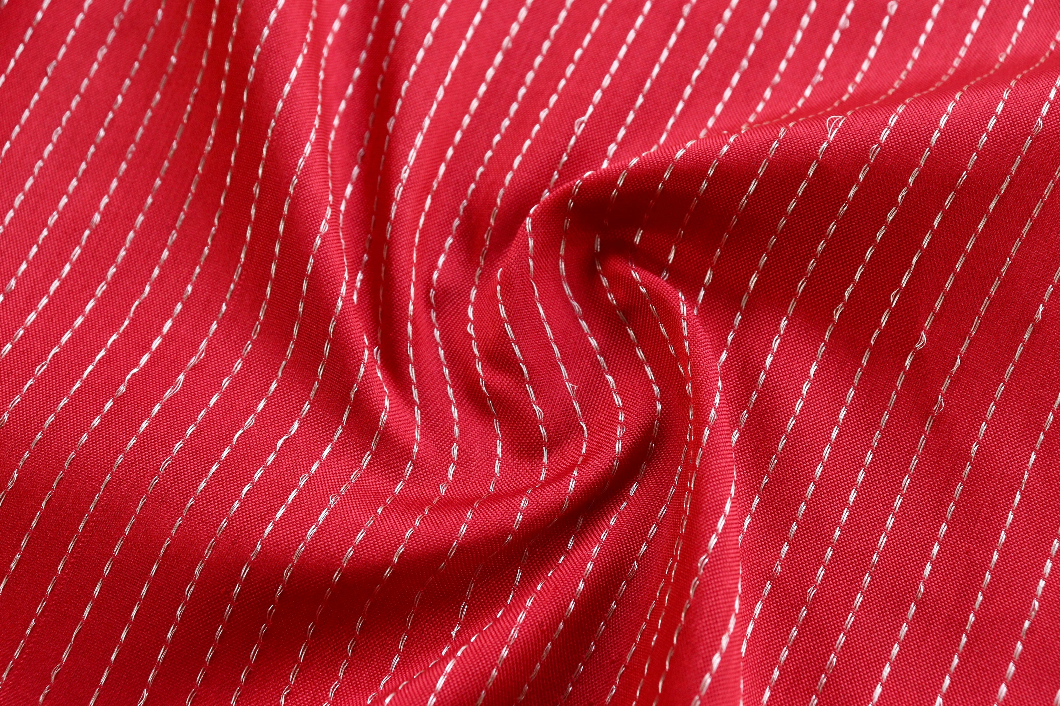 Classic Red Handloom Banarasi Silk Saree