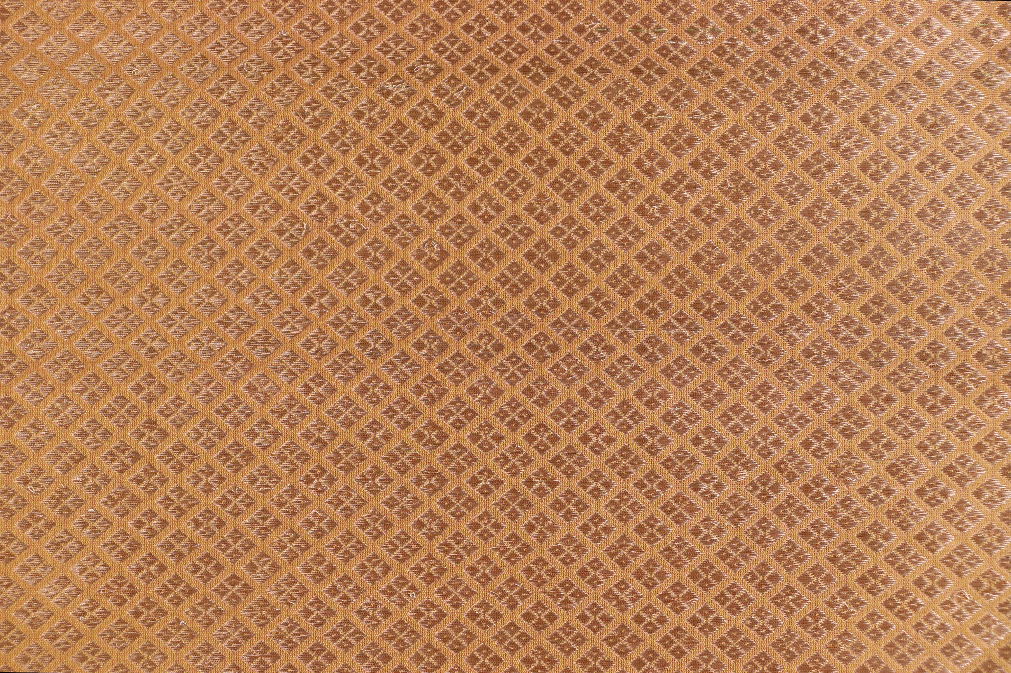 Peach Katan Silk  Handloom Banarasi Saree