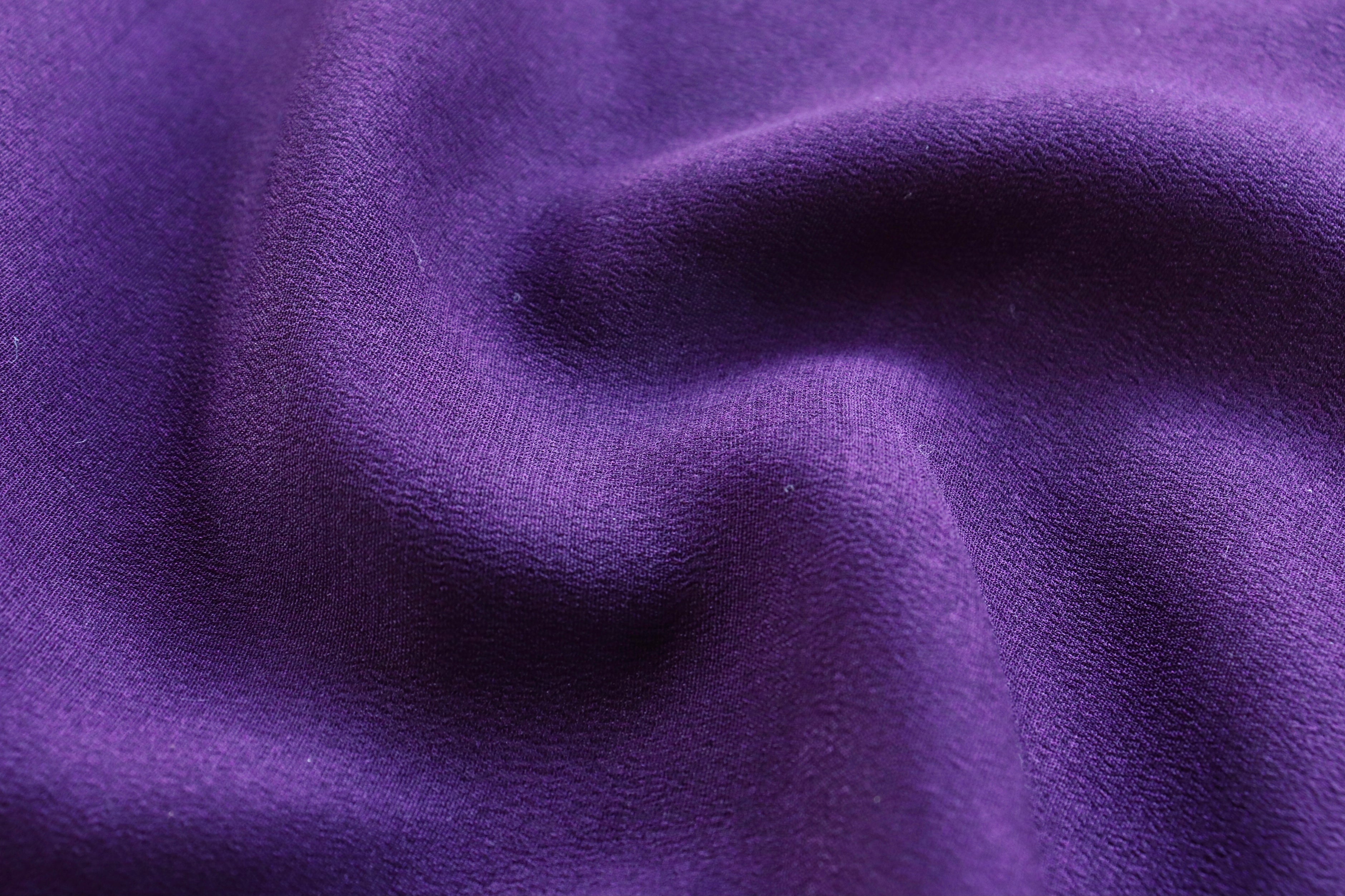 Purple Kadhua Georgette Banarasi Handloom Saree