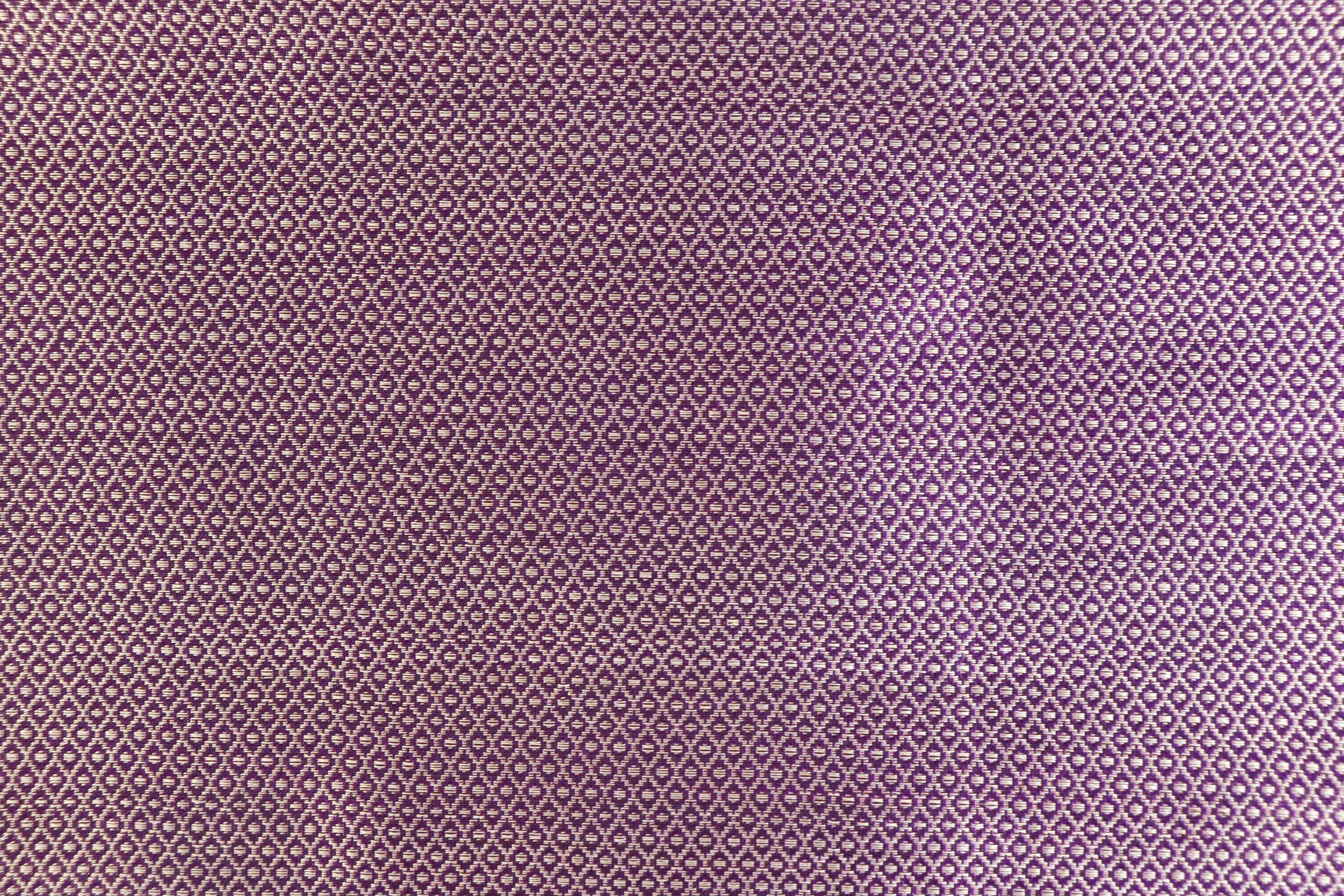 Purple Meenadar Tanchoi Pure Silk Handloom Banarasi Saree