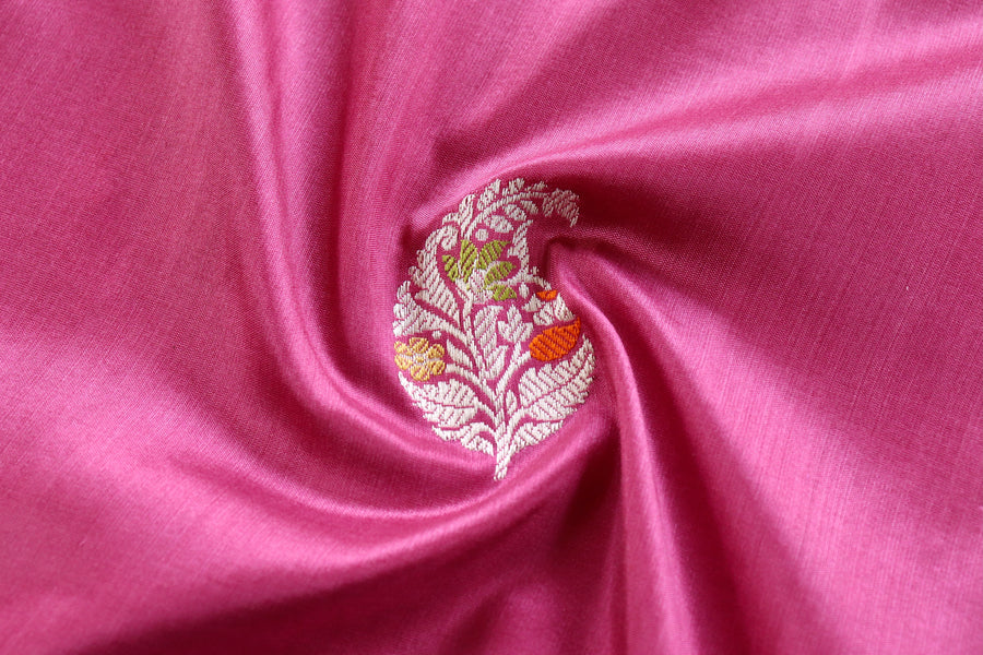 Mulberry Kairy Pure Silk Handloom Banarasi Saree