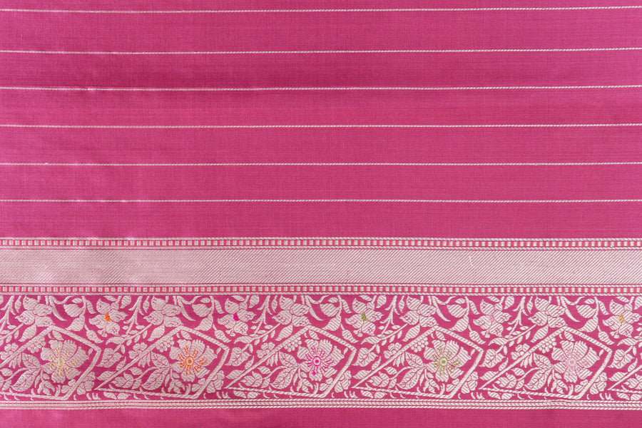 Mulberry Kairy Pure Silk Handloom Banarasi Saree
