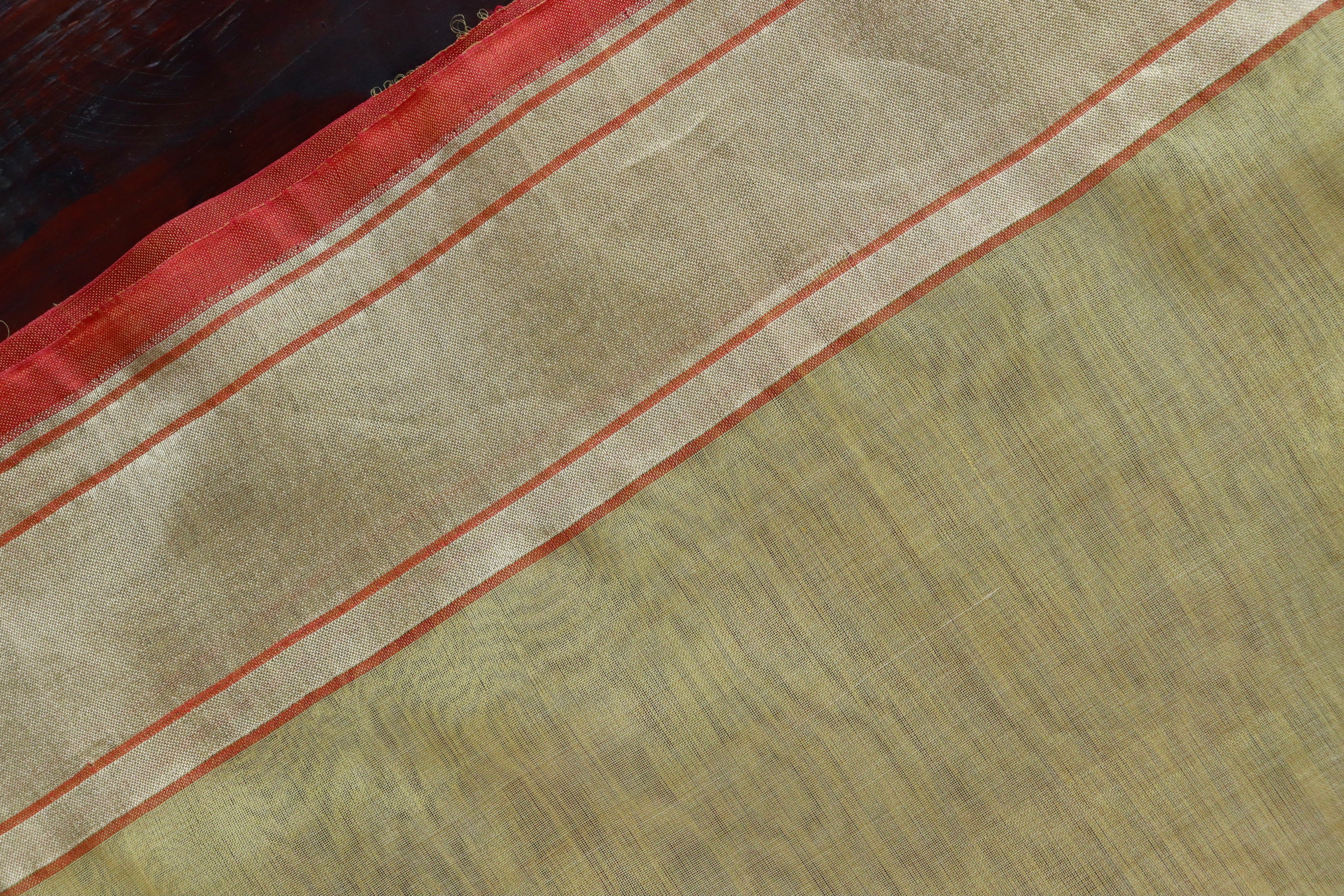 Yellow Pure Kora Silk Handloom Banarasi Saree