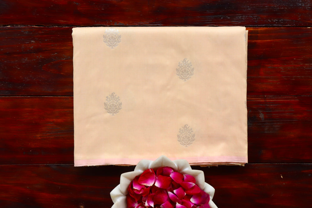 Lemon Virsa Kadhua Banarasi Saree | Stuti Weaves