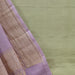 Lilac Grey Dupatta & Pista Green Kurta Munga Silk | Stuti Weaves