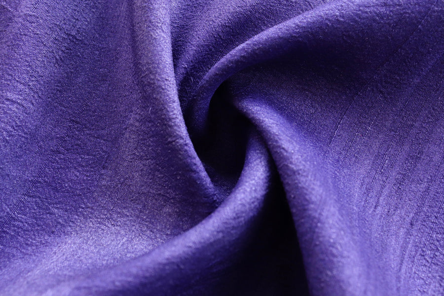 Violet Tussar Silk Banarasi Saree | Stuti Weaves