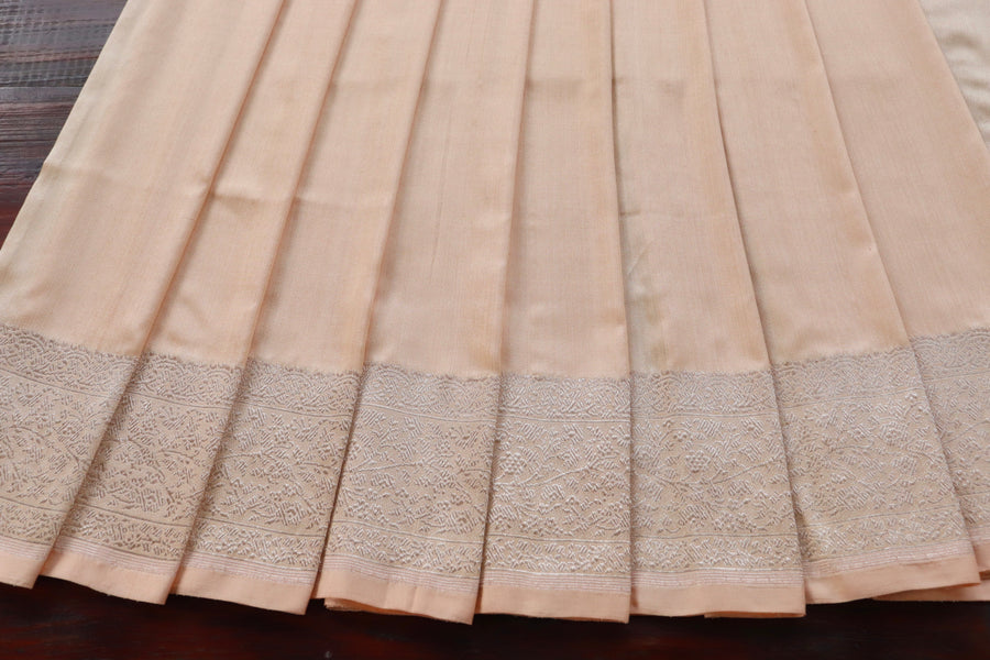 Blouse piece for Peach Kuniya Banarasi saree