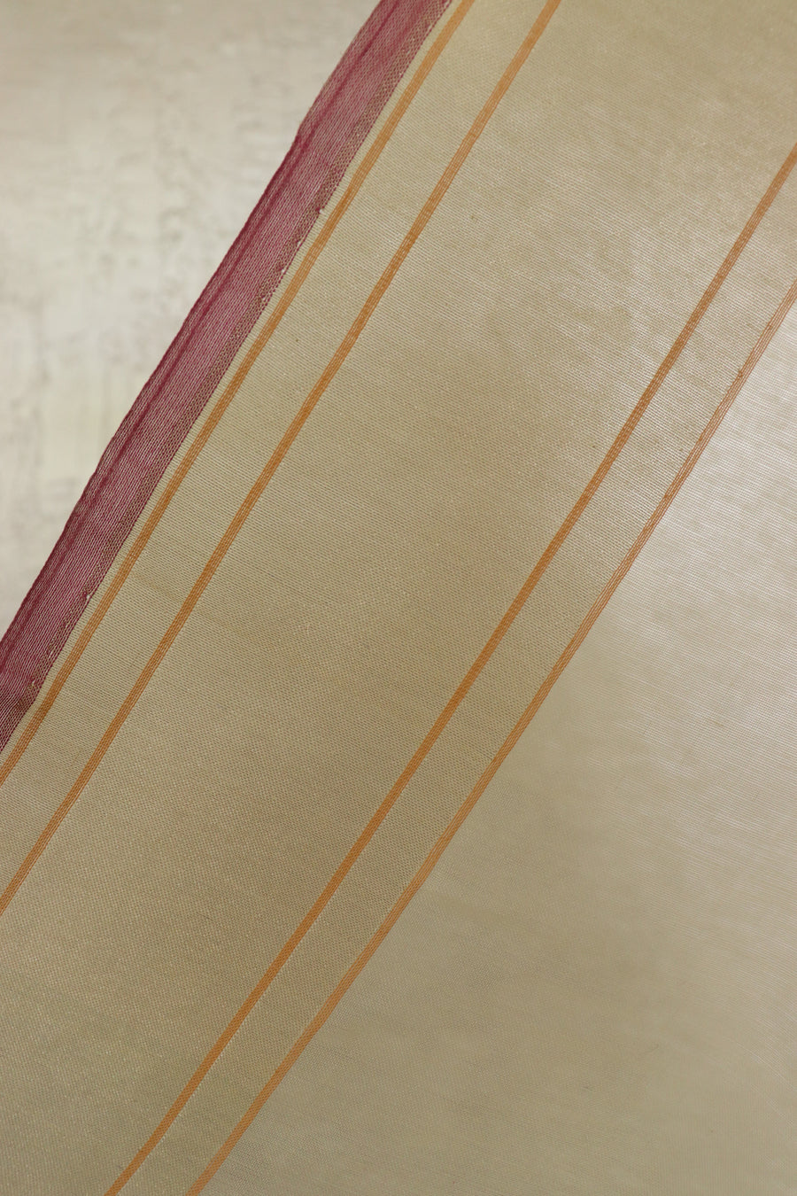 Beige Pure Kora Silk Handloom Banarasi Saree