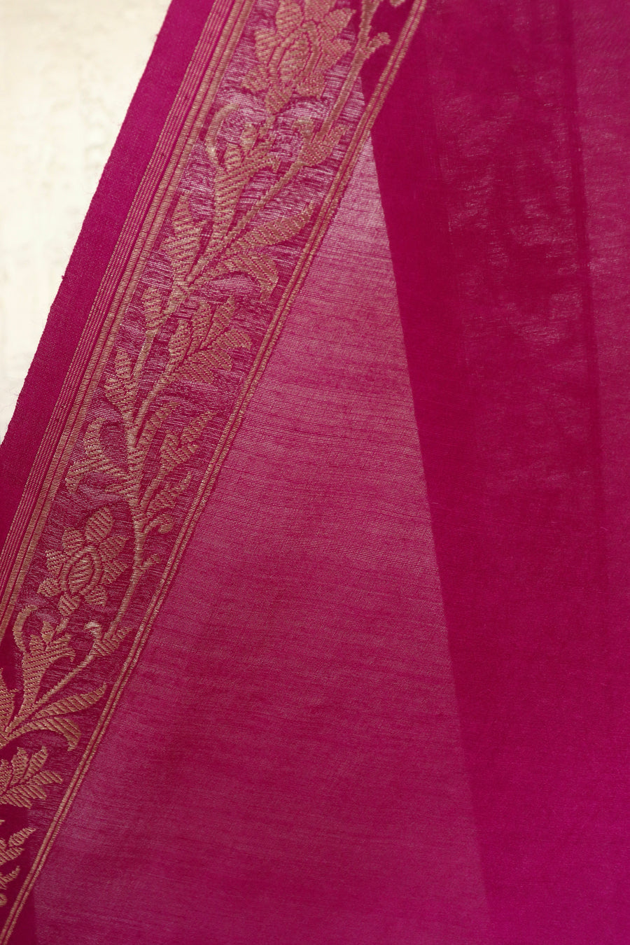 Purple Kadhua Motif Munga Silk Handloom Saree