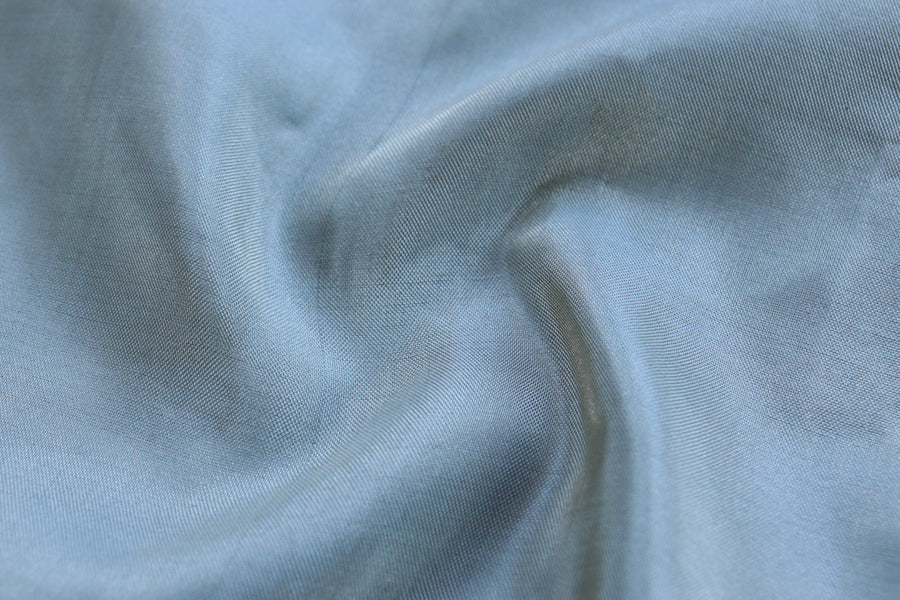 Blouse piece for Pink with Sky Blue Tissue Kadiyal saree