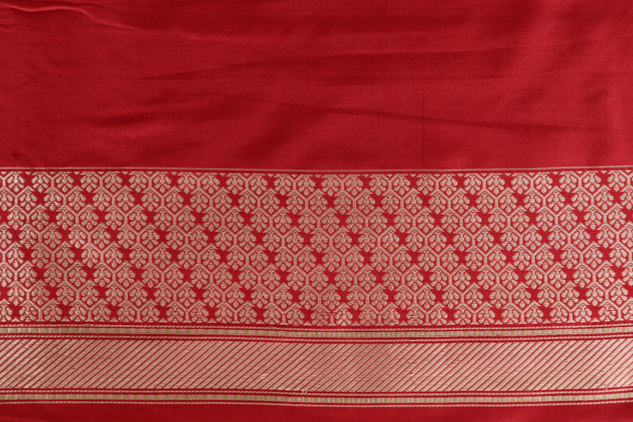 Multicolor Banarsi Rangkaat Pure Silk Saree | Stuti Weaves