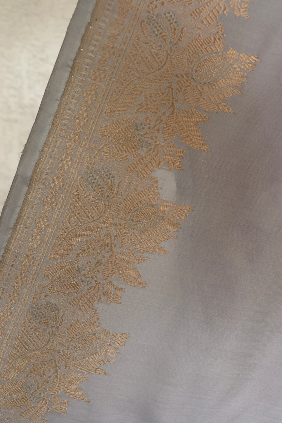 Light Blue Sona Rupa Pure Silk Handloom Banarasi Saree