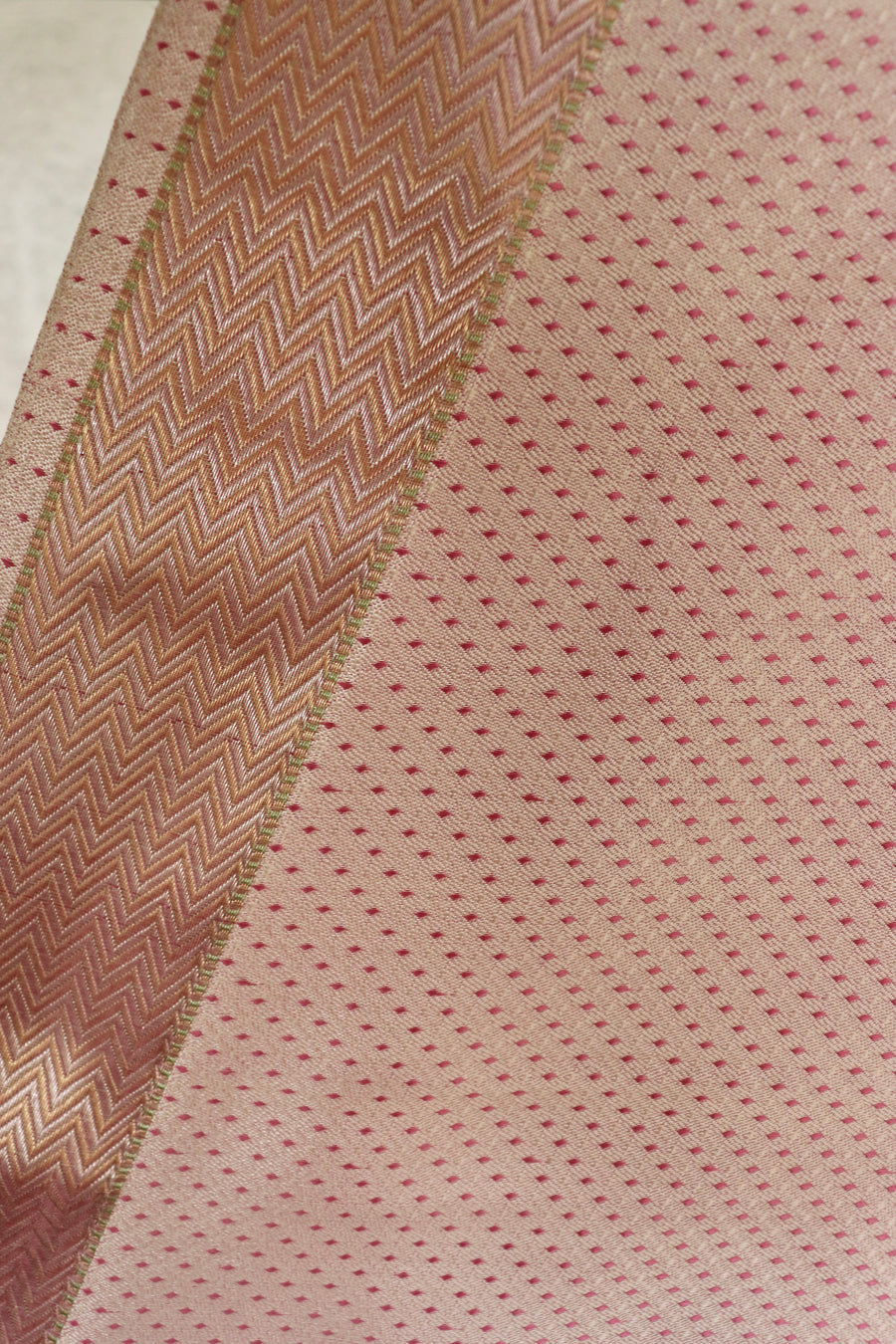 Blush Pink Butidar Banarsi Silk Saree — SKU 2027180801