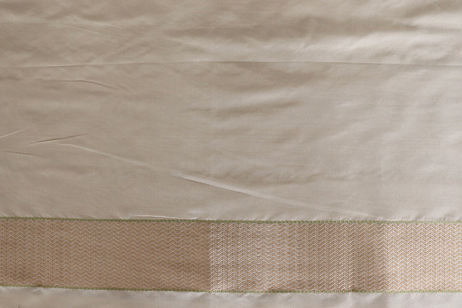 Blush Pink Butidar Banarsi Silk Saree — SKU 2027180801