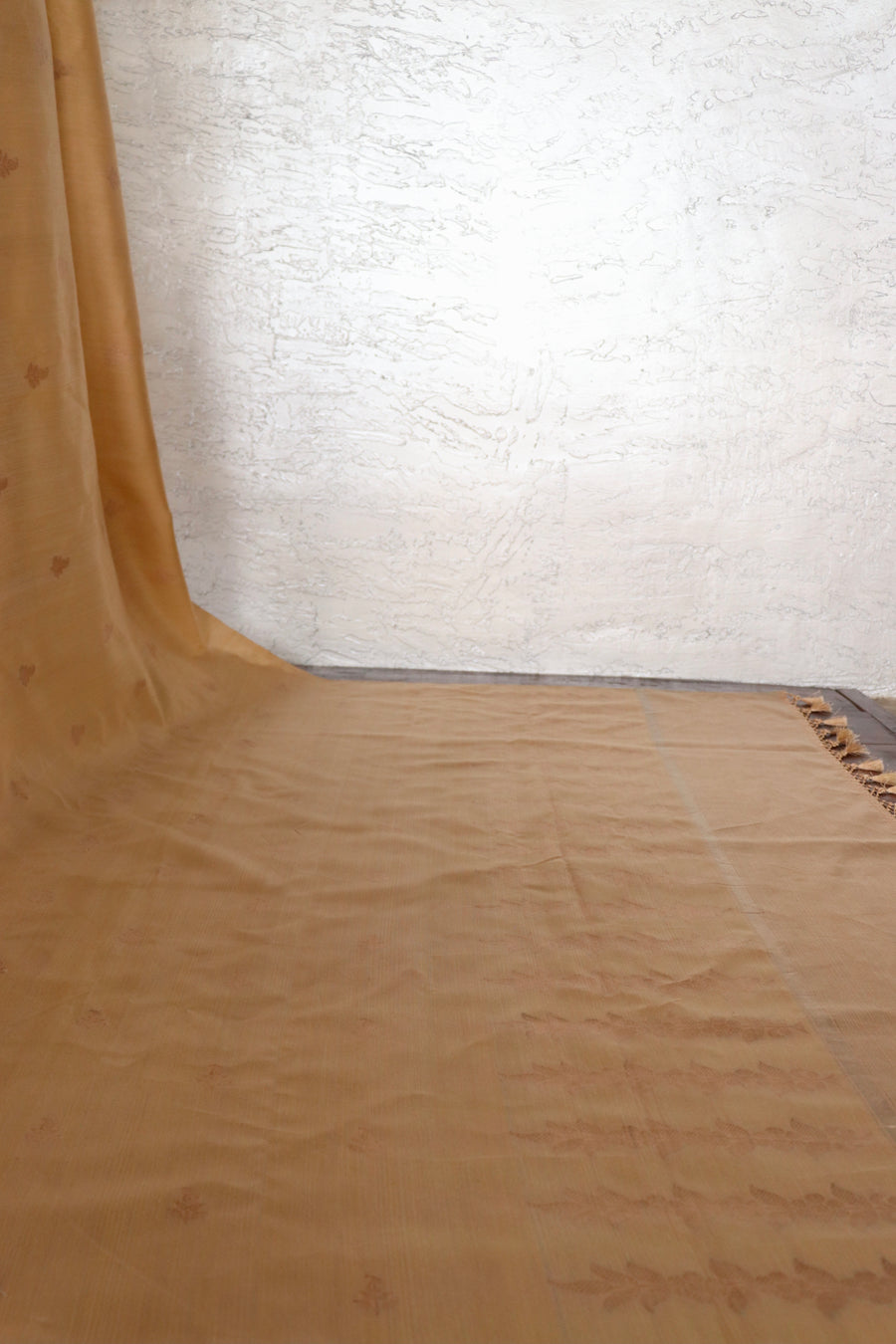 Beige Virsa Handwoven Banarsi Saree