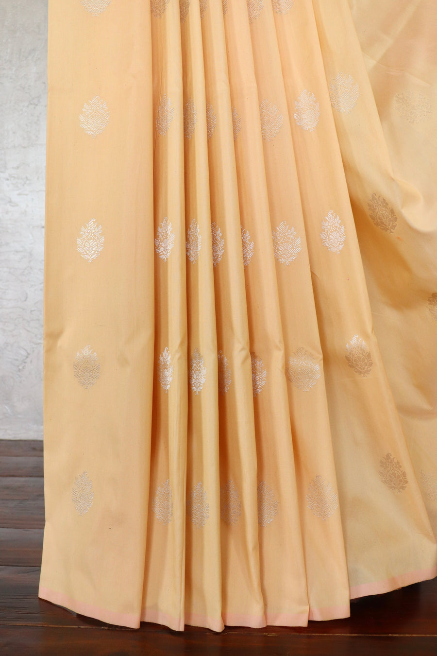 Lemon Virsa Kadhua Banarasi Saree | Stuti Weaves