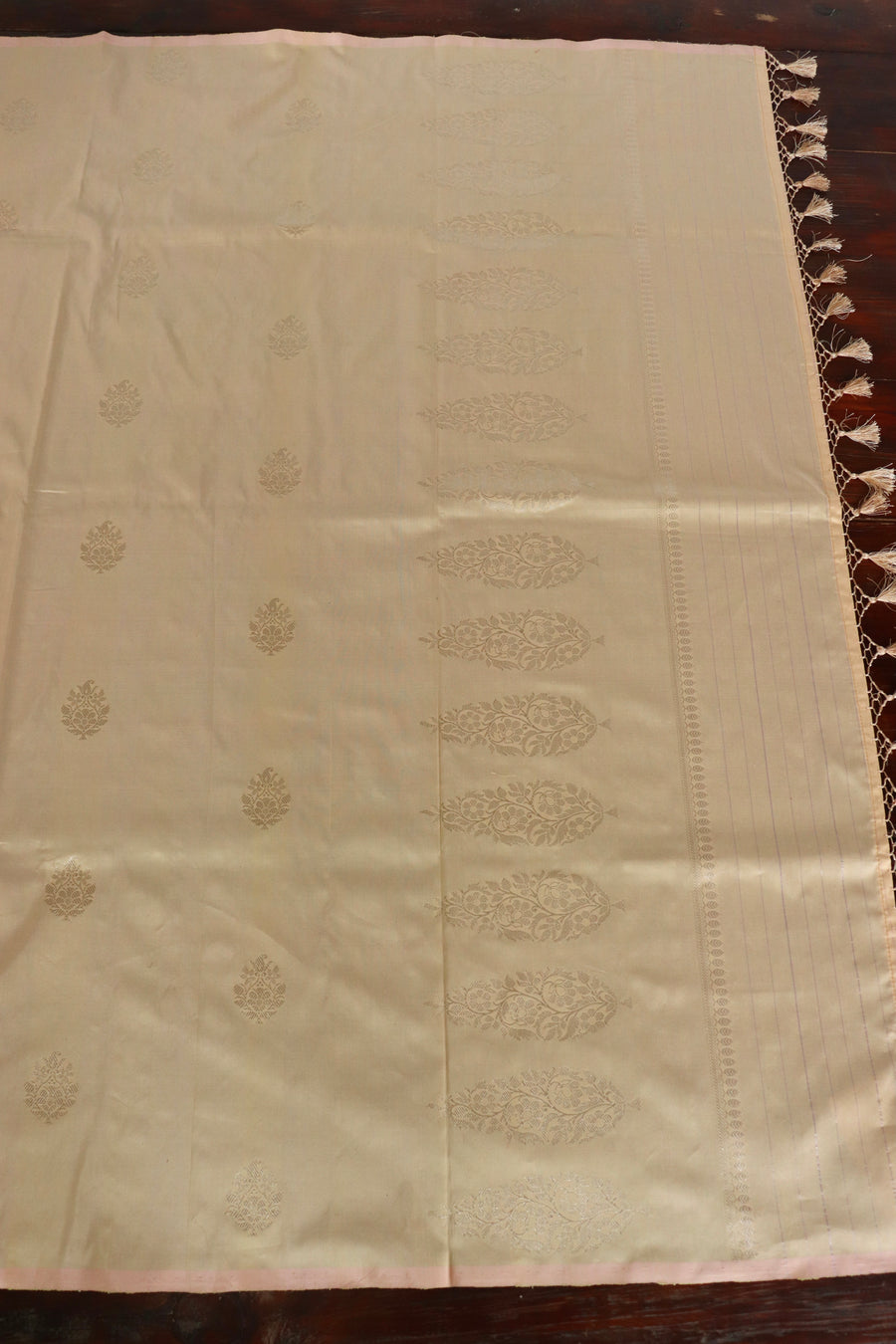 Lemon Virsa Kadhua Banarasi Saree | Stuti Weaves