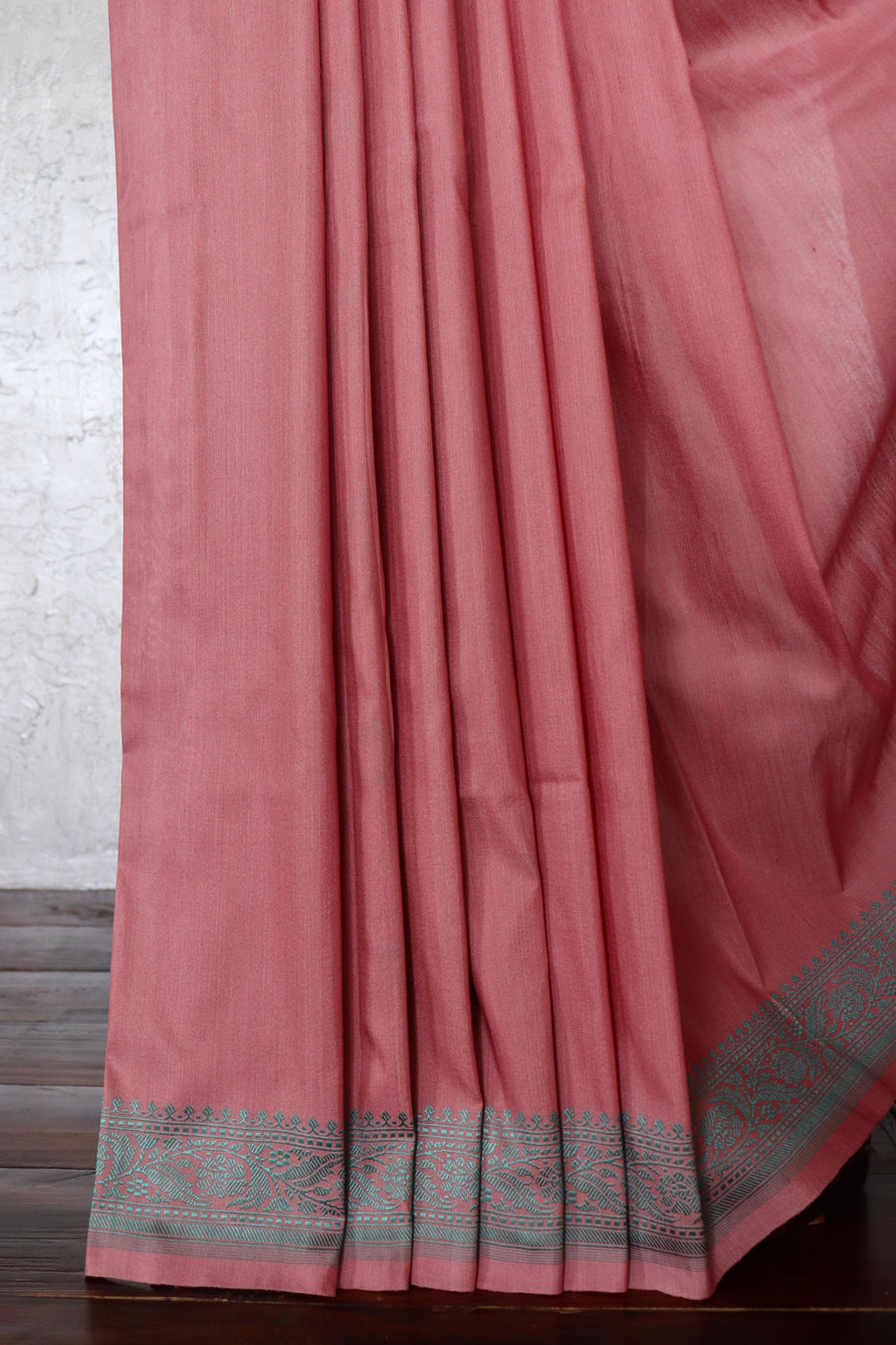 Pink Kuniya Pure Silk Handloom Banarsi Saree