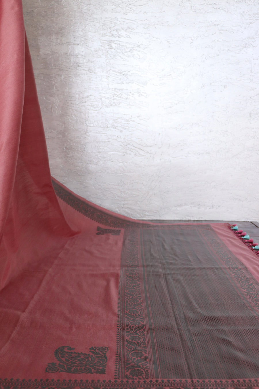 Pink Kuniya Pure Silk Handloom Banarsi Saree