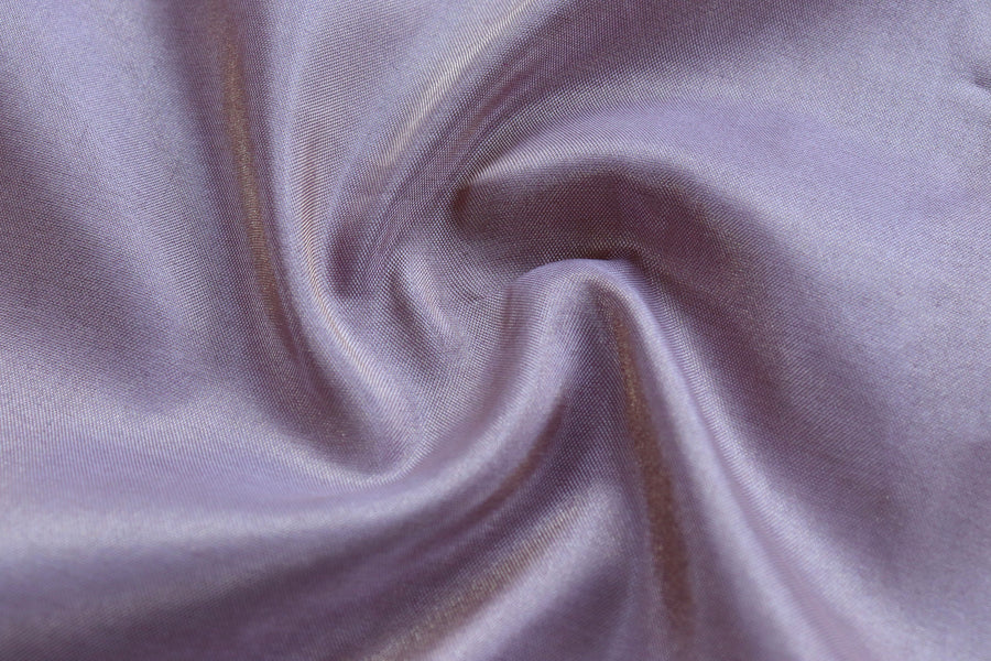 Lavender With Ivory Tissue With Meenadar Silk Kadiyal Banarasi Saree