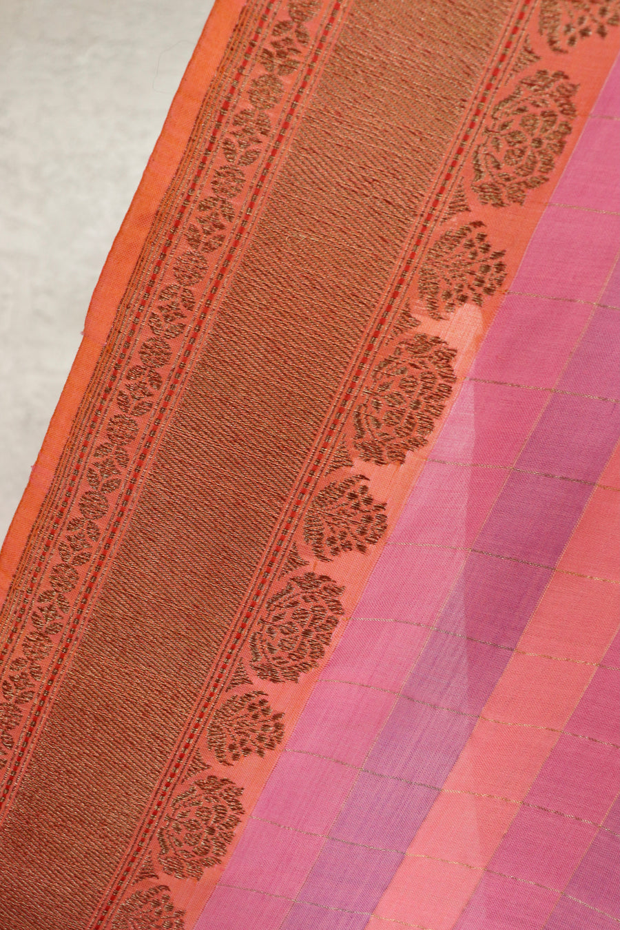 Multicolor Silk Kadhua Handloom Banarsi Saree