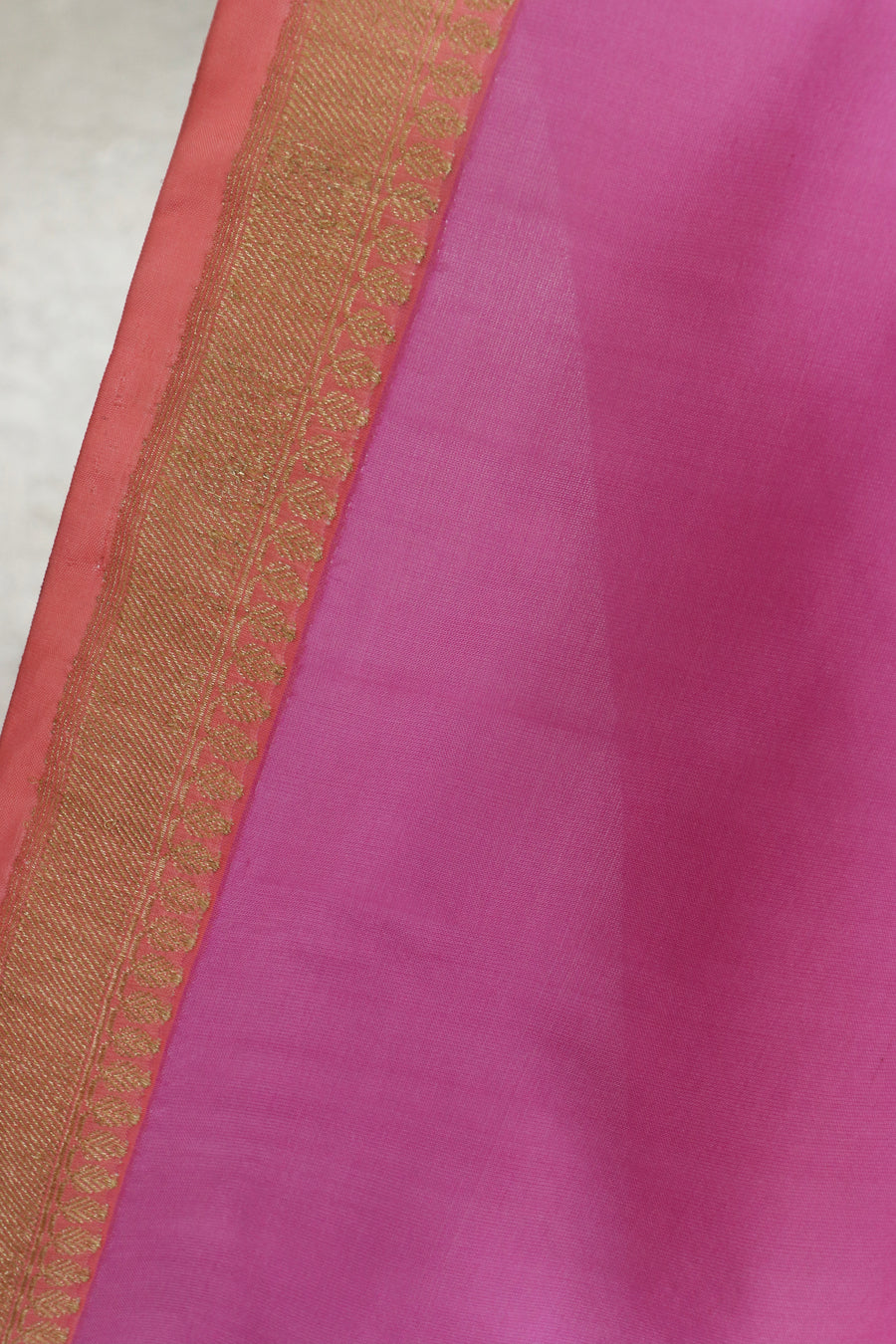 Pink Meenadar Nargis Motif Pure Silk Banarsi Handloom Saree