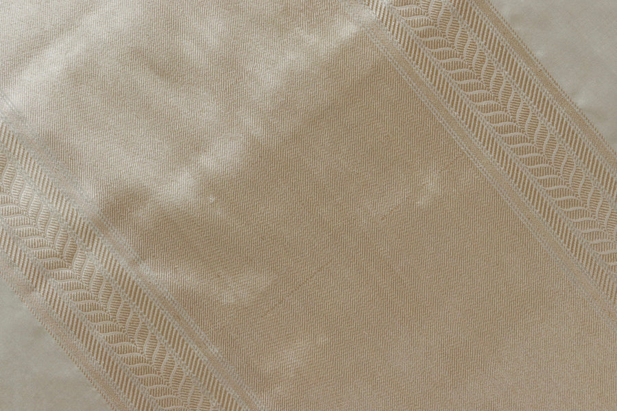 Beige Sona Rupa Pure Silk Banarasi Saree | Stuti Weaves