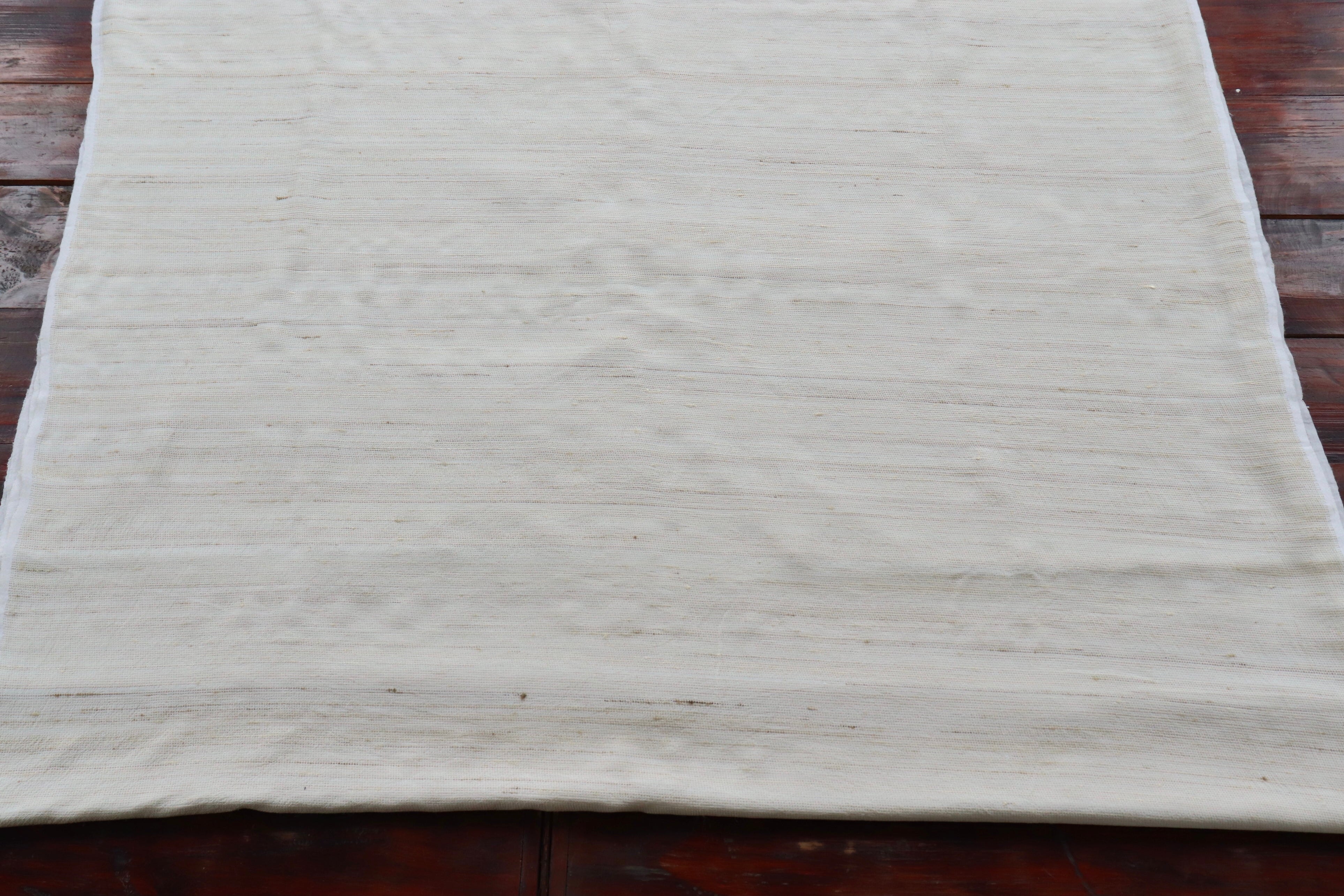 Tussar By Silk Pure Katan Silk Handloom Banarasi Thaan