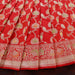 Handloom, Banarasi Handloom Saree, Alfi Saree, Tilfi Saree, Tilfi Saree Banaras, Tilfi, Banarasi Bunkar, Banarasi Bridal Wear, BridalWear, Banarasi Handloom Banarasi Red Kadhua Jangla Katan Silk Banarasi Saree Banarasi Saree