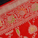 Handloom, Banarasi Handloom Saree, Alfi Saree, Tilfi Saree, Tilfi Saree Banaras, Tilfi, Banarasi Bunkar, Banarasi Bridal Wear, BridalWear, Banarasi Handloom Banarasi Red Kadhua Jangla Katan Silk Banarasi Saree Banarasi Saree