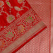 Handloom, Banarasi Handloom Saree, Alfi Saree, Tilfi Saree, Tilfi Saree Banaras, Tilfi, Banarasi Bunkar, Banarasi Bridal Wear, BridalWear, Banarasi Handloom Banarasi Red Kadhua Jangla Katan Silk Banarasi Saree Banarasi Saree