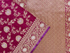 Handloom, Banarasi Handloom Saree, Alfi Saree, Tilfi Saree, Tilfi Saree Banaras, Tilfi, Banarasi Bunkar, Banarasi Bridal Wear, BridalWear, Banarasi Handloom Banarasi Rich Purple Kadhua Phool Jangla Katan Silk Saree Banarasi Saree