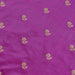 Handloom, Banarasi Handloom Saree, Alfi Saree, Tilfi Saree, Tilfi Saree Banaras, Tilfi, Banarasi Bunkar, Banarasi Bridal Wear, BridalWear, Banarasi Handloom Banarasi Purple Floral Buti Handloom Banarasi Thaan Banarasi Saree