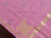 Handloom, Banarasi Handloom Saree, Alfi Saree, Tilfi Saree, Tilfi Saree Banaras, Tilfi, Banarasi Bunkar, Banarasi Bridal Wear, BridalWear, Banarasi Handloom Banarasi Light Pink Charkhana Cutwork Cotton Handloom Dupatta Banarasi Saree