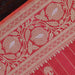 Handloom, Banarasi Handloom Saree, Alfi Saree, Tilfi Saree, Tilfi Saree Banaras, Tilfi, Banarasi Bunkar, Banarasi Bridal Wear, BridalWear, Banarasi Handloom Banarasi Gajari Red Sona Rupa Pure Silk Banarasi Handloom Saree Banarasi Saree