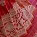 Handloom, Banarasi Handloom Saree, Alfi Saree, Tilfi Saree, Tilfi Saree Banaras, Tilfi, Banarasi Bunkar, Banarasi Bridal Wear, BridalWear, Banarasi Handloom Banarasi Gajari Red Sona Rupa Pure Silk Banarasi Handloom Saree Banarasi Saree