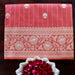 Handloom, Banarasi Handloom Saree, Alfi Saree, Tilfi Saree, Tilfi Saree Banaras, Tilfi, Banarasi Bunkar, Banarasi Bridal Wear, BridalWear, Banarasi Handloom Banarasi Gajari Red Sona Rupa Pure Silk Banarasi Handloom Saree Banarasi Saree