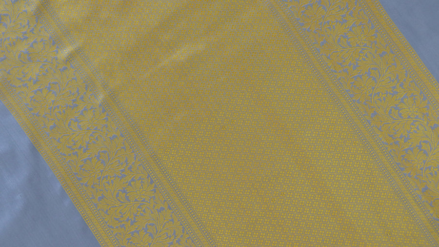 Blouse piece for Light Blue Kuniya Banarasi saree