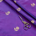 Handloom, Banarasi Handloom Saree, Alfi Saree, Tilfi Saree, Tilfi Saree Banaras, Tilfi, Banarasi Bunkar, Banarasi Bridal Wear, BridalWear, Banarasi Handloom Banarasi Purple Dual Tone Floral Motif Pure Silk Handloom Banarasi Fabric Banarasi Saree