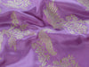 Handloom, Banarasi Handloom Saree, Alfi Saree, Tilfi Saree, Tilfi Saree Banaras, Tilfi, Banarasi Bunkar, Banarasi Bridal Wear, BridalWear, Banarasi Handloom Banarasi Lilac Pink Kadhua Pure Silk Handloom Banarasi Saree Banarasi Saree