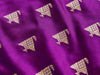Handloom, Banarasi Handloom Saree, Alfi Saree, Tilfi Saree, Tilfi Saree Banaras, Tilfi, Banarasi Bunkar, Banarasi Bridal Wear, BridalWear, Banarasi Handloom Banarasi Rich Purple Kadhua Pure Silk Handloom Banarasi Saree Banarasi Saree